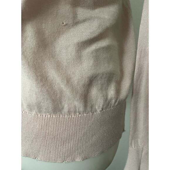 Zadig & Voltaire Sweater Pullover Cici Patch Heart Cotton FLAW - Picture 12 of 16